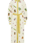 Alemais Checkers Embroidered Shirtdress Print Multi Size 14 - 14 / Print - Dresses
