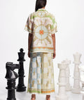 Alemais Checkmate Linen Shirt and Pants Set Multi Size 14 & 16 - Outfit Sets