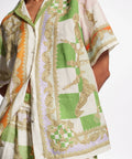 Alemais Checkmate Linen Shirt and Pants Set Multi Size 14 & 16 - Outfit Sets