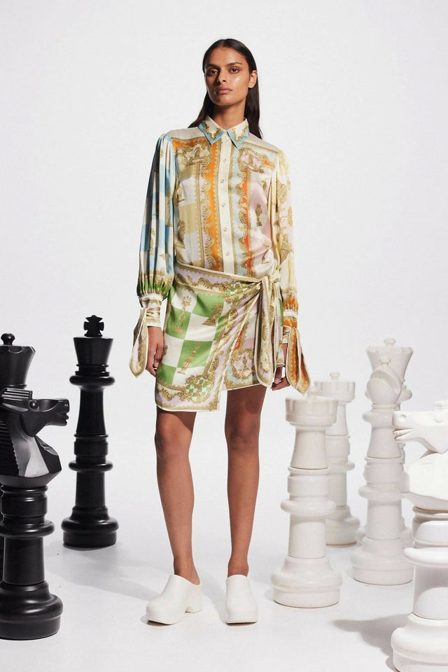 AlemaisCHECKMATESILKMINIDRESS7