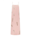 Alemais Cindy Embellished Slip Midi Dress in Pink Size 8 - 8 / Pink - Dresses