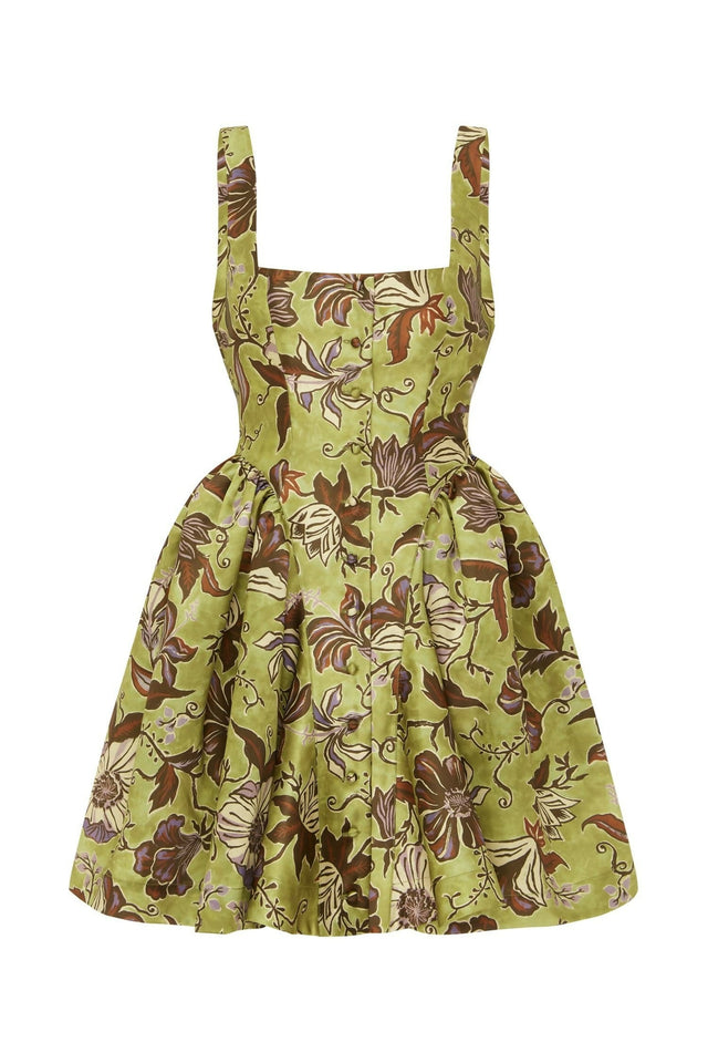 Alémais Citron Flounce Mini - Dresses