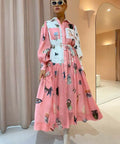 AlemaisCleoPatchworkShirtdress