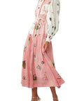 Alemais Cleo Shirtdress Pink Print Size AU 10 12 - 12 / Pink - Dresses
