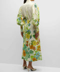 Alemais Constance Midi Shirtdress Floral Size 14 - 12 / Multi - Dresses