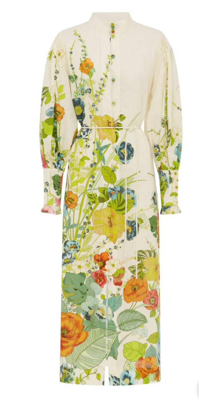 Alemais Constance Shirtdress Floral Size 16 - 16 / Floral - Dresses