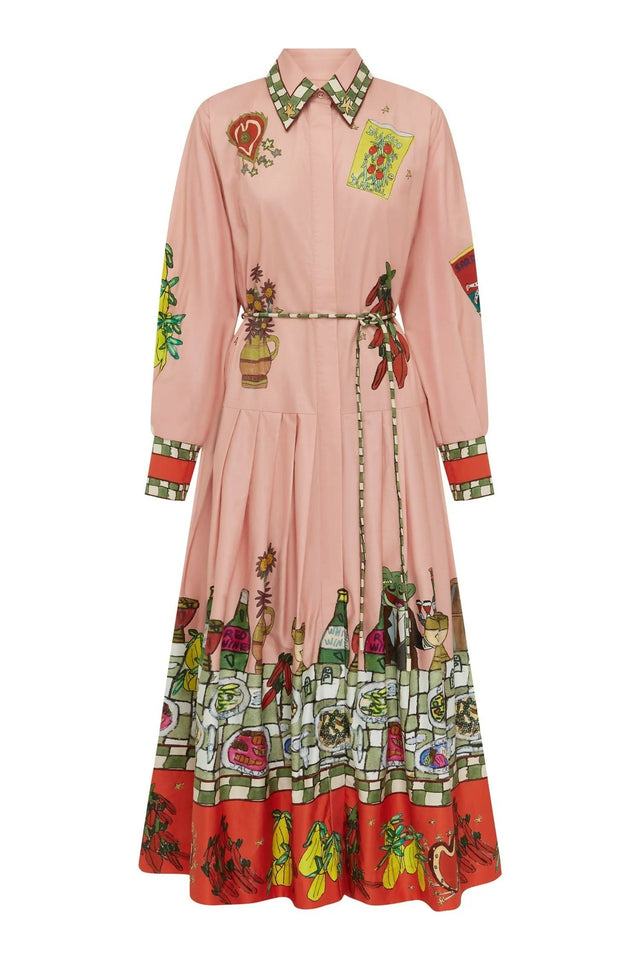 Alémais Contessa Shirtdress - 14 / Pink - Dresses