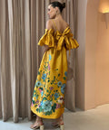 Alemais Dana Midi Dress - 10 / Yellow - Dresses