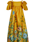Alemais Dana Midi Dress in Marigold - 10 / Floral - Dresses