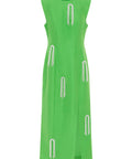 Alemais Dazzle Midi Dress - 8 / Green - Dresses