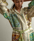 Alemais Delphine Shirt Dress Size 8 - 8 / Multi - Dresses