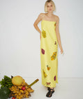 alemais diamond dancer midi dress Alemais Diamond Dancer Midi Dress Yellow Size 10