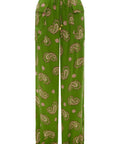 Alemais Dice Silk Shirt and Pant Set Green Size AU 14 - 14 / Green - Outfit Sets