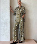 ALEMAIS - Alemais Dimi Jacquard Shirt and Pant Set