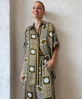 ALEMAIS - Alemais Dimi Jacquard Shirt and Pant Set