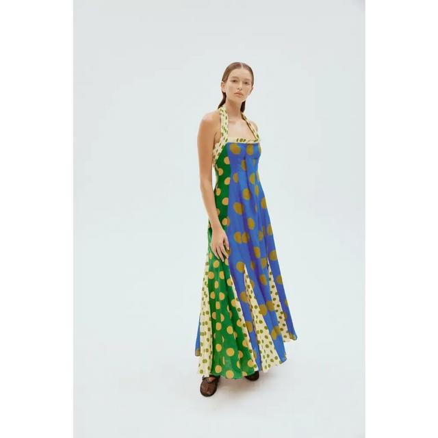 Alémais Dione Halter Midi - Dresses