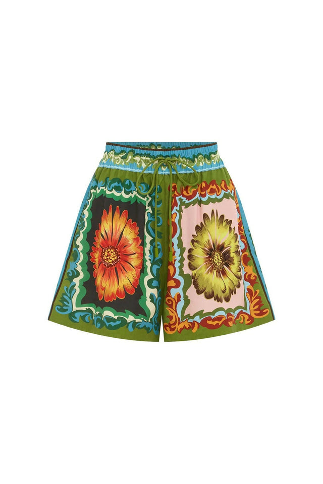 Alemais Disco Daisy Shirt and Short Set Multi Size 16 - 16 / Multi - Outfit Sets