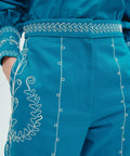 Alemais Donovan Corded Blouse and Pants Blue Size AU 16 - 16 / Blue - Outfit Sets