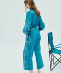 Alemais Donovan Corded Blouse and Pants Blue Size AU 16 - 16 / Blue - Outfit Sets