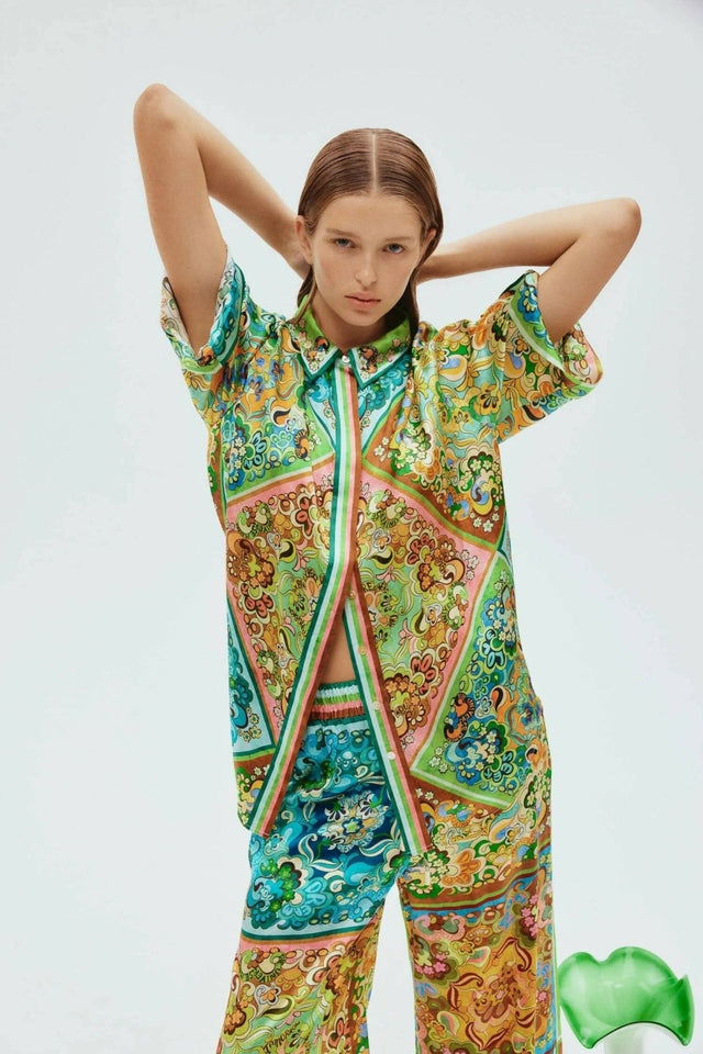 ALEMAIS - Alemais Dreamer Shirt and Pant In Multi