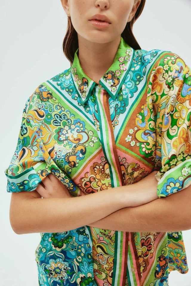 ALEMAIS - Alemais Dreamer Shirt and Pant In Multi
