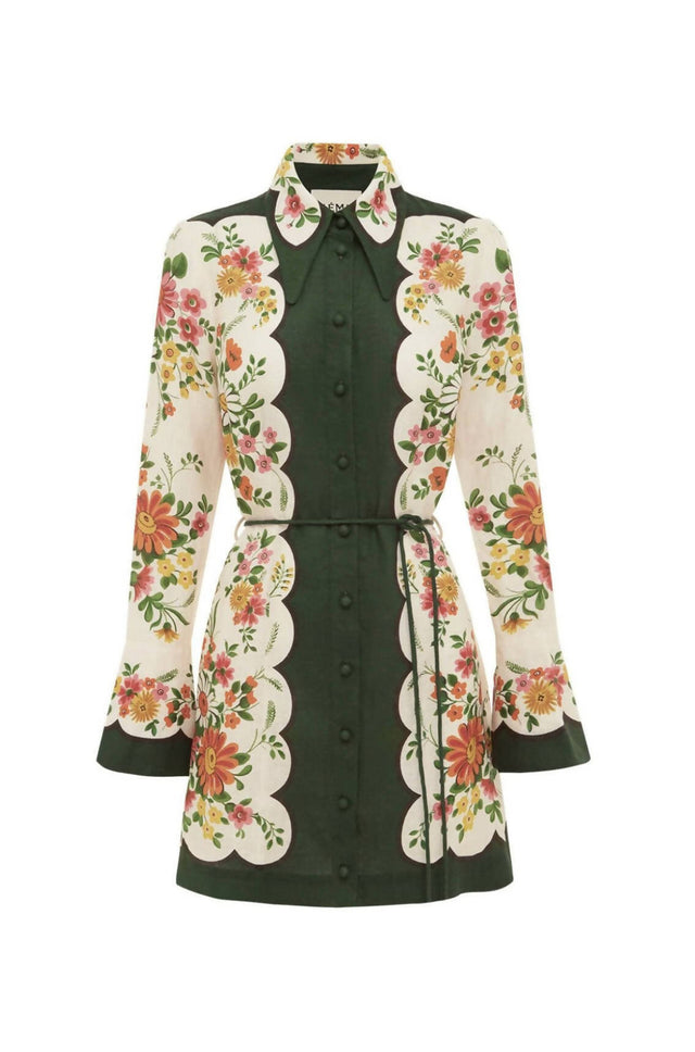 Alemais Elisabetta Mini Dress - Size 12 - Dresses
