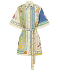 Alemais Elixir Mini Dress - 8 / Multi - Dresses