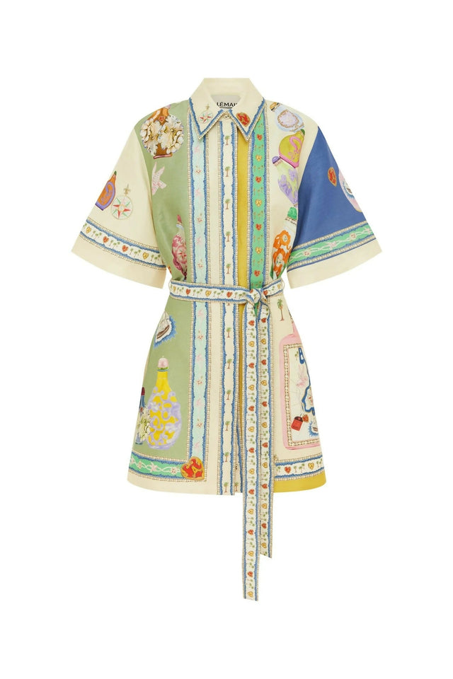 Alemais Elixir Mini Dress - 8 / Multi - Dresses
