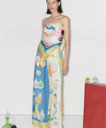 Alemais Elixir Silk Scarf and Linen Pant Set - Outfit Sets