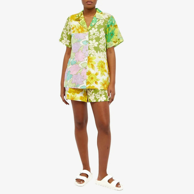 ALEMAIS - Alemais Elora Patchwork Shirt and Short Set