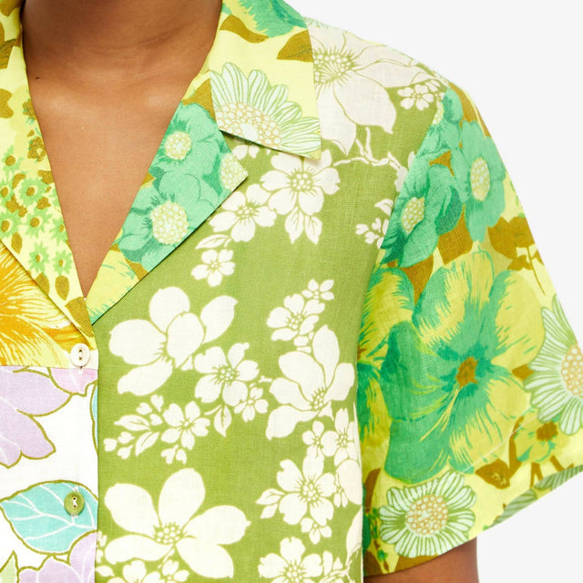 ALEMAIS - Alemais Elora Patchwork Shirt and Short Set