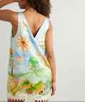 Alémais Emerald Cove Embellished Mini - 14 / Multi - Dresses