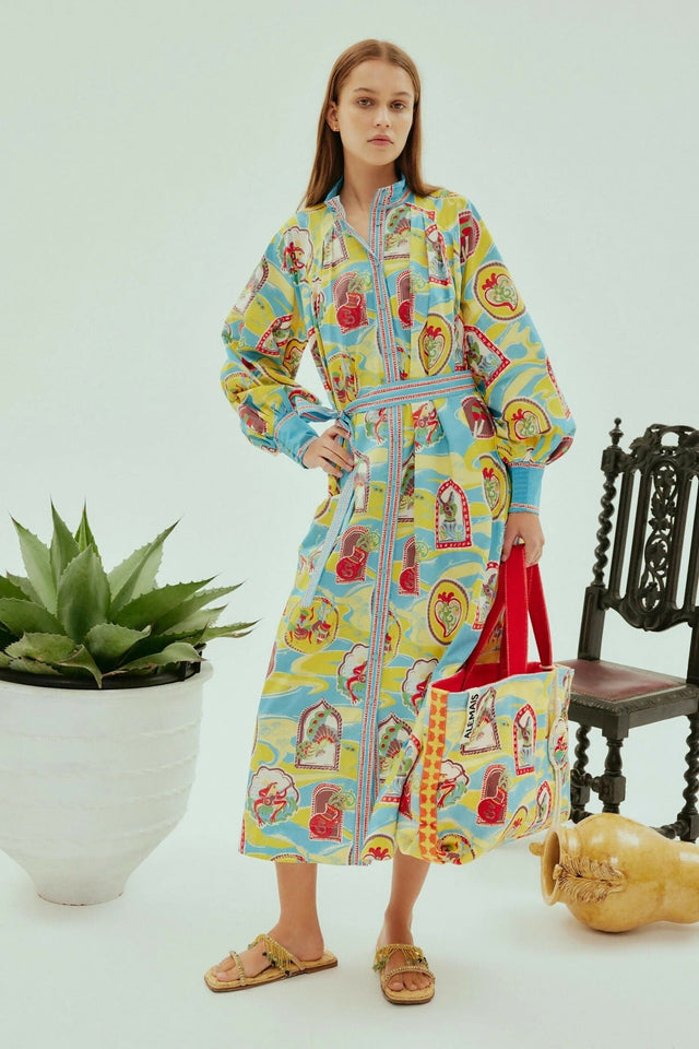Alémais Emilio Shirtdress - 16 / Multi - Dresses
