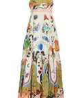 ALEMAIS - Alemais Evergreen Linen Dress
