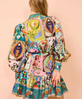Alemais Evergreen Mini Dress In Multi Size 6 - 6 / Print - Dresses