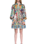 Alemais Evergreen Mini Dress In Multi Size 6 - 6 / Print - Dresses