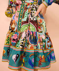 Alemais Evergreen Mini Dress Multi Size AU 14 - 14 / Multi - Dresses