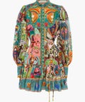 Alemais Evergreen Mini Dress Multi Size AU 14 - 14 / Multi - Dresses
