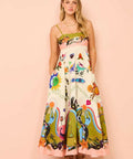 Alemais Evergreen Sundress Print - Dresses