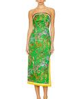Alemais Fiesta Bodice Dress Size 12 - 12 / Green - Dresses