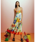 Alemais Flores Sundress Print Size AU 10 - 10 / Multi - Dresses