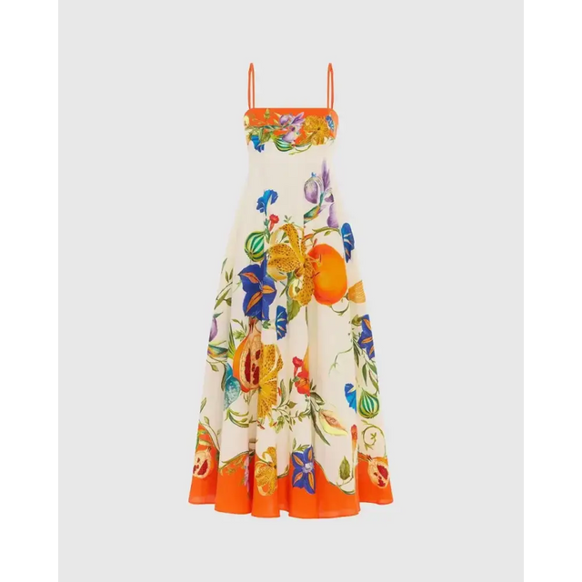 Alemais Flores Sundress Print Size AU 10 - 10 / Multi - Dresses