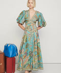 Alemais Franca Midi Dress - 10 / Print - Dresses