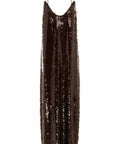 Alemais Geanie Sequin Gown In Chocolate Size 12 & 14 - Dresses
