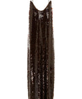 Alemais Geanie Sequin Gown Size 10 - 10 / Brown - Dresses