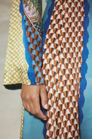 Alemais Gilly Flare Sleeve Dress Multi Size 14 - 14 / Multi - Dresses