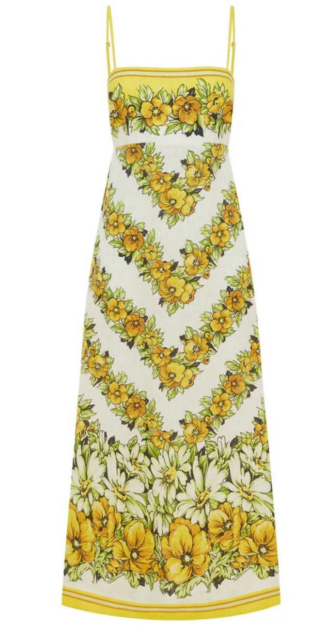 Alemais Gisela Day Dress Floral Size AU 16 - 16 / Floral - Dresses
