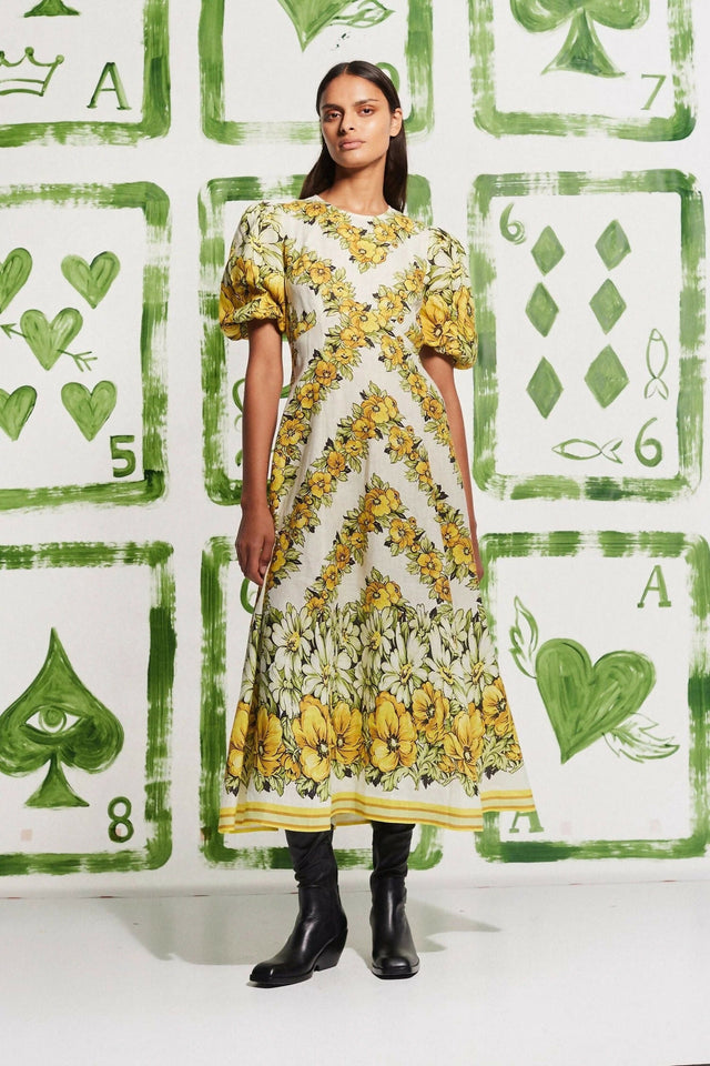 Alemais Gisela Midi Dress Floral Size 8 and 10 - Dresses