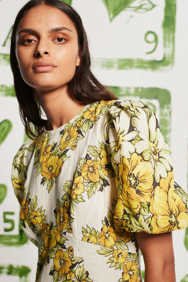 Alemais Gisela Midi Dress Floral Size 8 and 10 - Dresses