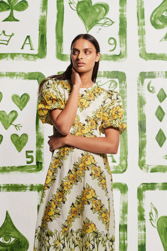 Alemais Gisela Midi Dress Floral Size 8 and 10 - Dresses